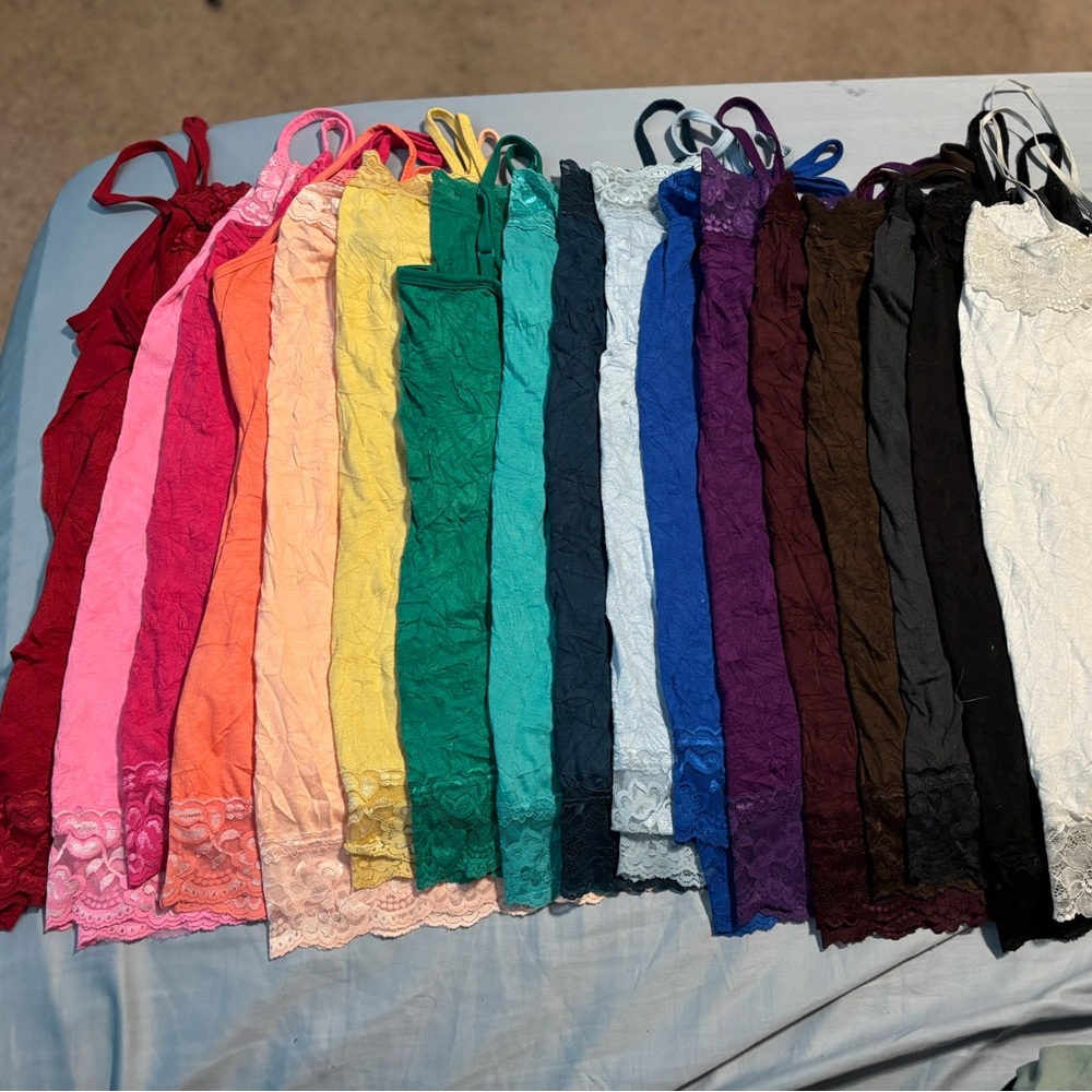 Maurice’s lace cami tank tops